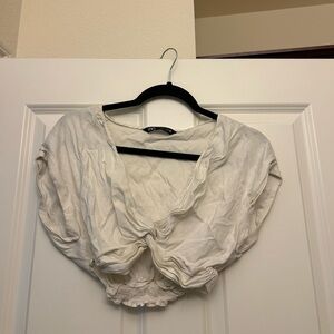 Zara Twist Front Crop Top